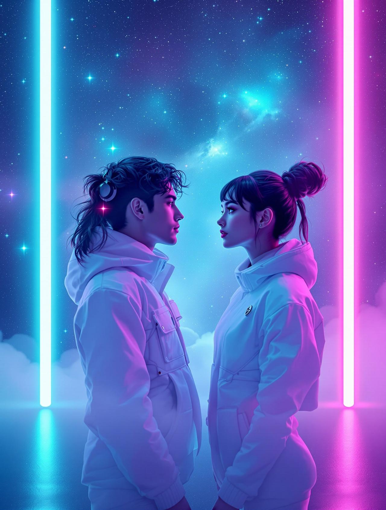 穿越短剧 - 星际恋人 - 高清竖屏短剧封面